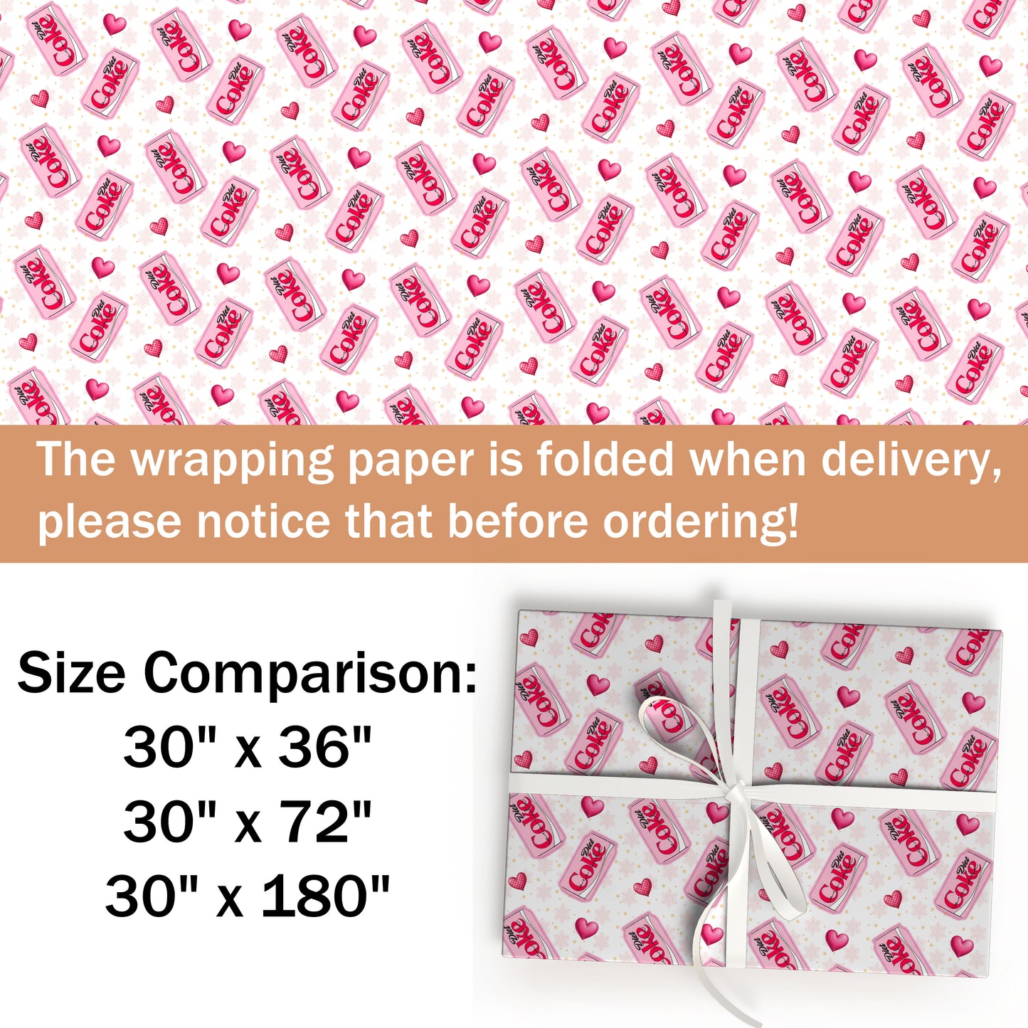 Diet Coke Wrapping Paper
