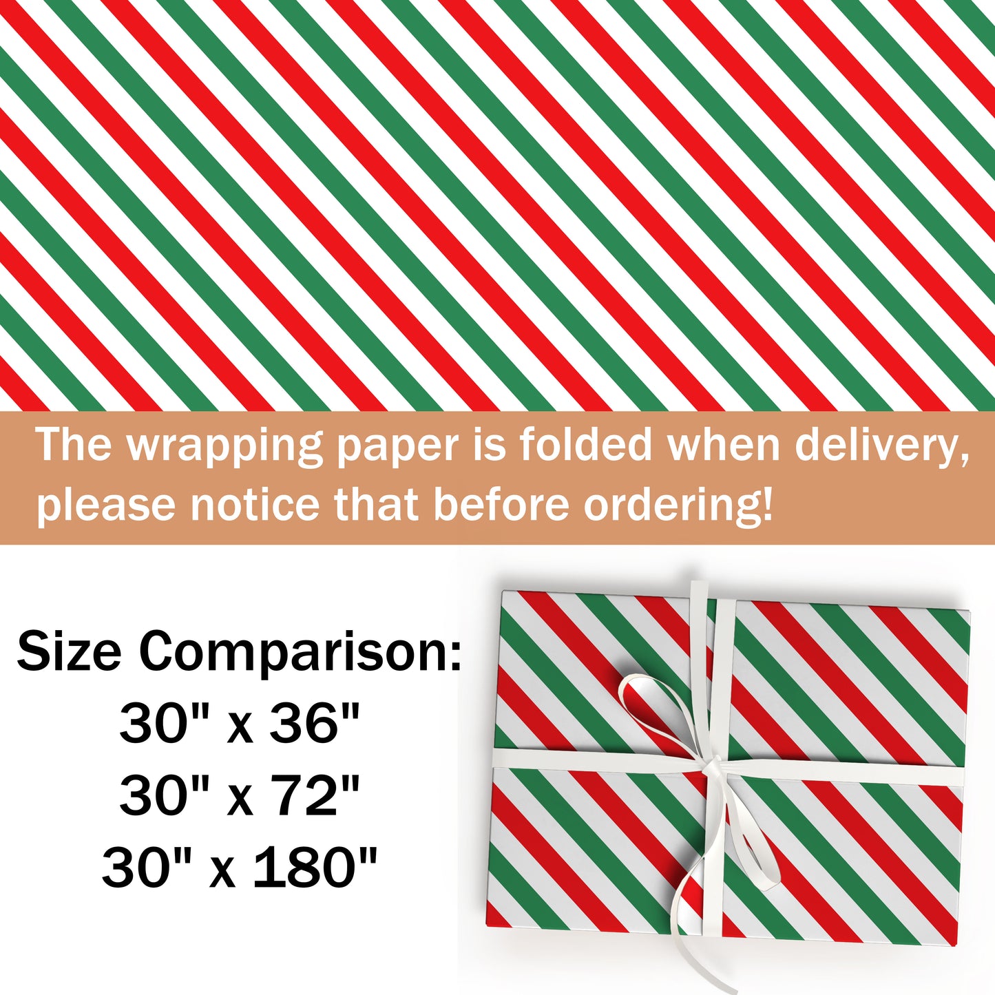 Stripes pattern Wrapping Paper