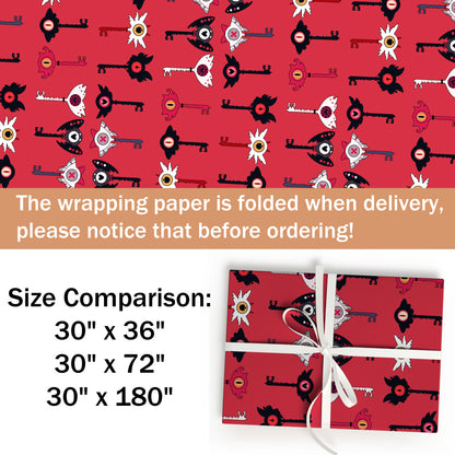 Hazbin Hotel Wrapping Paper Birthday Gifts