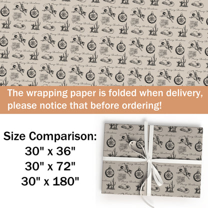 Cowboy Wild West Christmas Wrapping Paper
