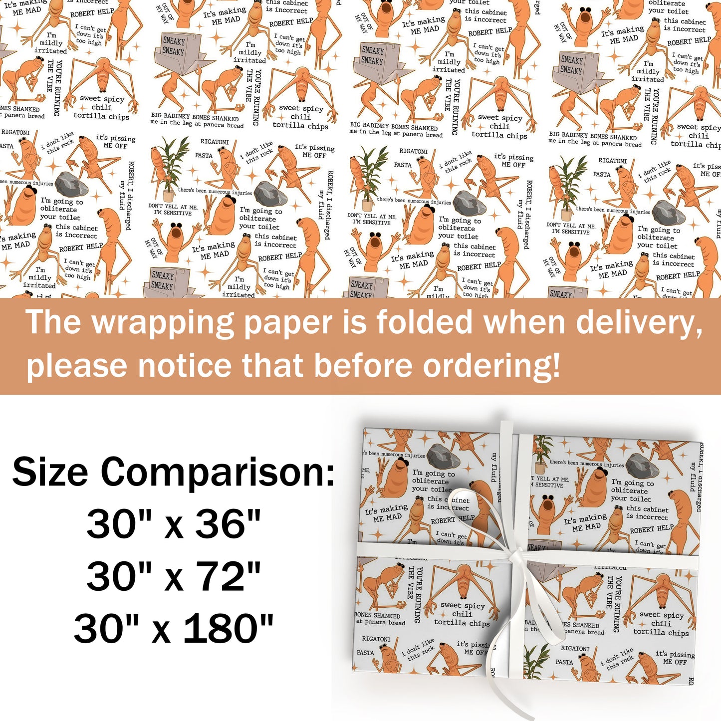 Marcus Christmas Wrapping Paper Gift