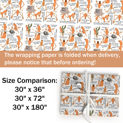 Marcus Christmas Wrapping Paper Gift