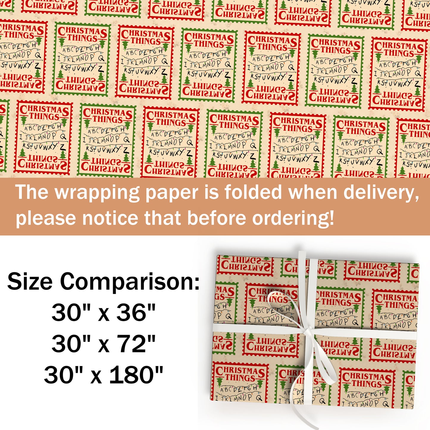 Christmas Things Wrapping Paper