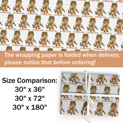 Grumpy Cat Litter's Full Wrapping Paper