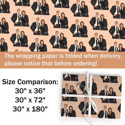 Law And Order Wrapping Paper Gift