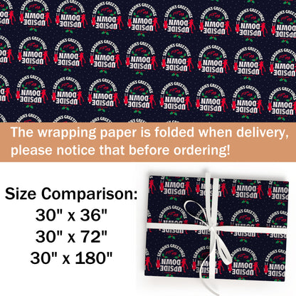 Stranger Things Christmas Wrapping Paper