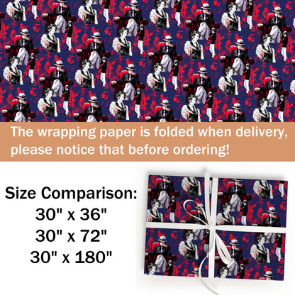 Demon Slayer Muzan Kibutsuji Wrapping Paper