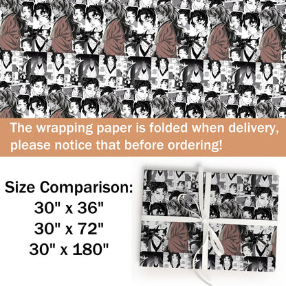 Attack on Titan Wrapping Paper Roll