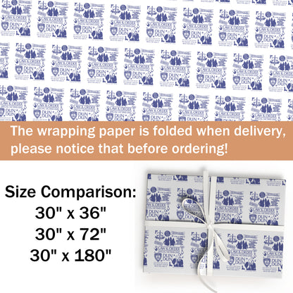 White Christmas Movie Wrapping Paper