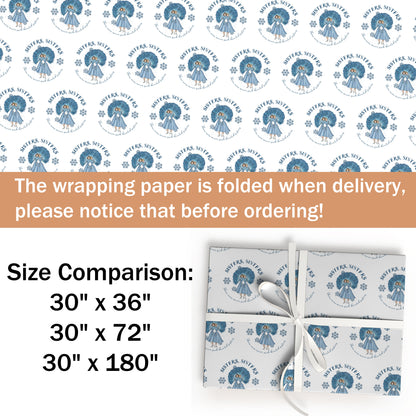 Funny White Christmas Wrapping Paper