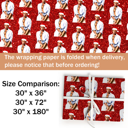 Bad Bunny Wrapping Paper Sheet