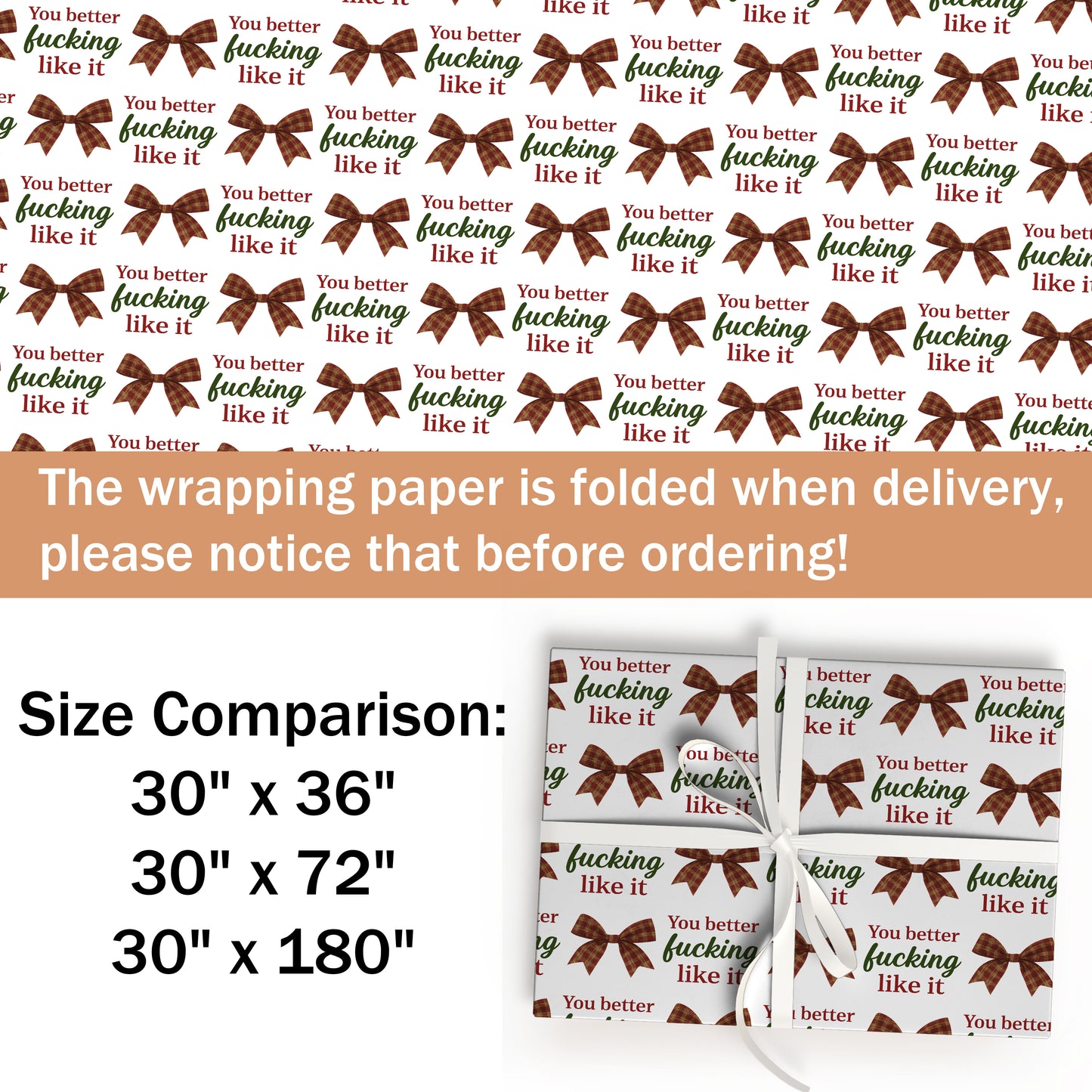 You Better Love It Wrapping Paper