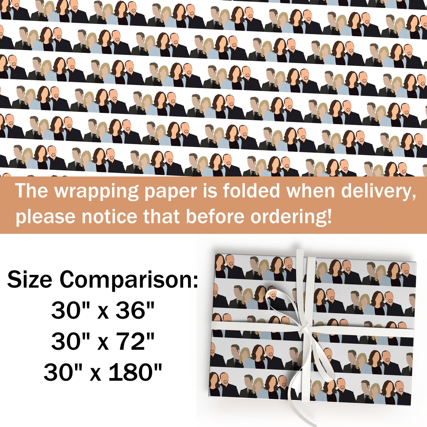 Law And Order Wrapping Paper Gift
