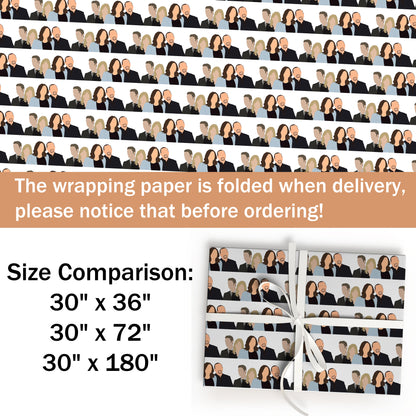 Law And Order Wrapping Paper Gift