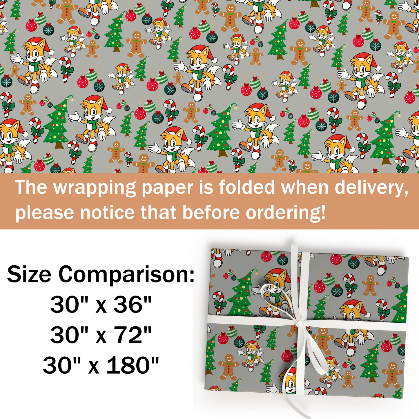 Sonic the Hedgehog Wrap Gift