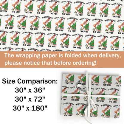 Marcus The Worm Wrapping Paper Christmas Gift