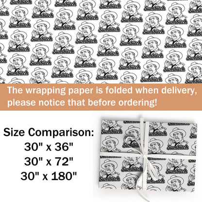Smokey and the Bandit Wrapping Paper