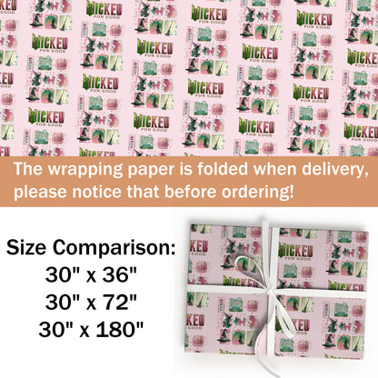 The Wicked Musical Christmas Gift Wrap