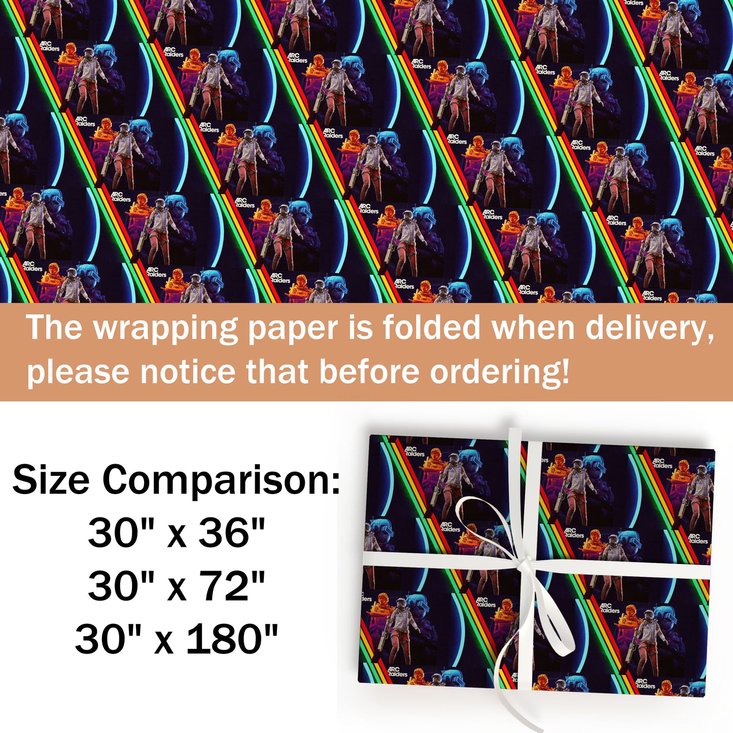 ARC Raiders Game Wrapping Paper