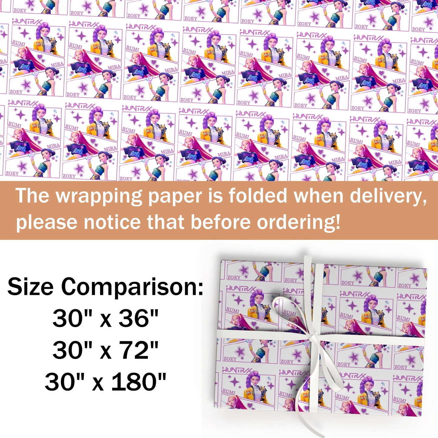 K-pop Demon Hunters Gift Wrap