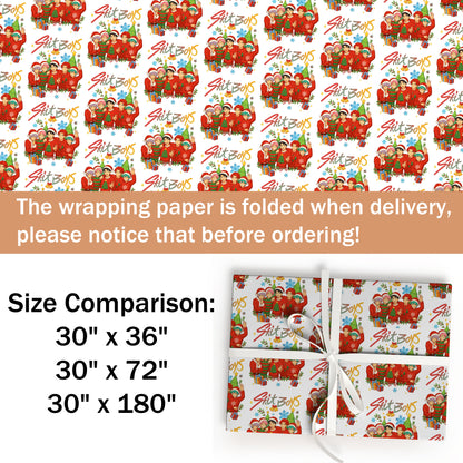Demon Hunters Skit Boys Wrapping Paper