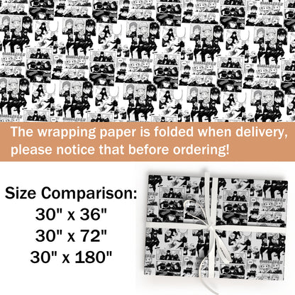Jujutsu Kaisen Amine Holiday Wrapping Paper