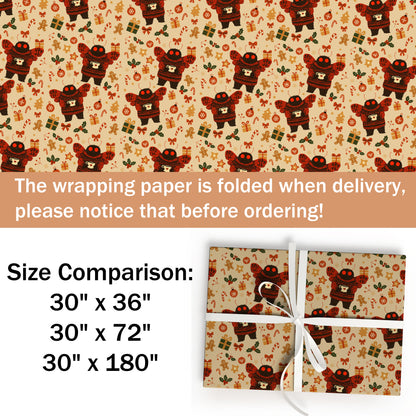 Mothman Christmas Wrapping Paper
