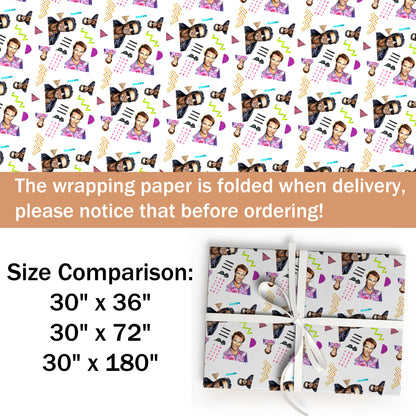 Schwarzenegger Wrapping Paper