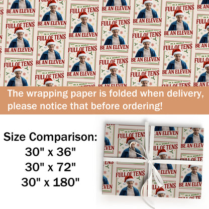 Stranger Things Eleven Wrapping Paper