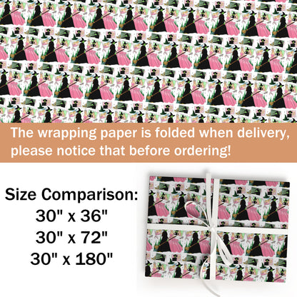 Wicked Movie Holiday Gift Wrap