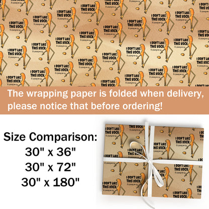 I Don't Like This Rock Marcus The Worm Meme Wrapping Paper