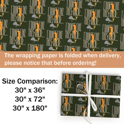 Marcus The Worm Wrapping Paper