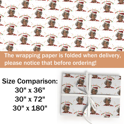 A Madea Christmas Wrapping Paper