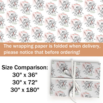 Gandalf's wisdom Lord of the Rings Wrapping Paper