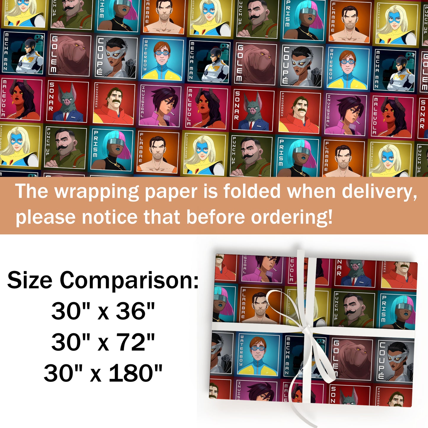 Dispatch Wrapping Paper