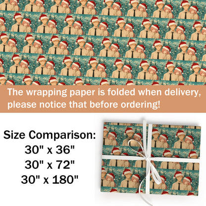 Chainsaw Man For Xmas Holiday Gift Wrap