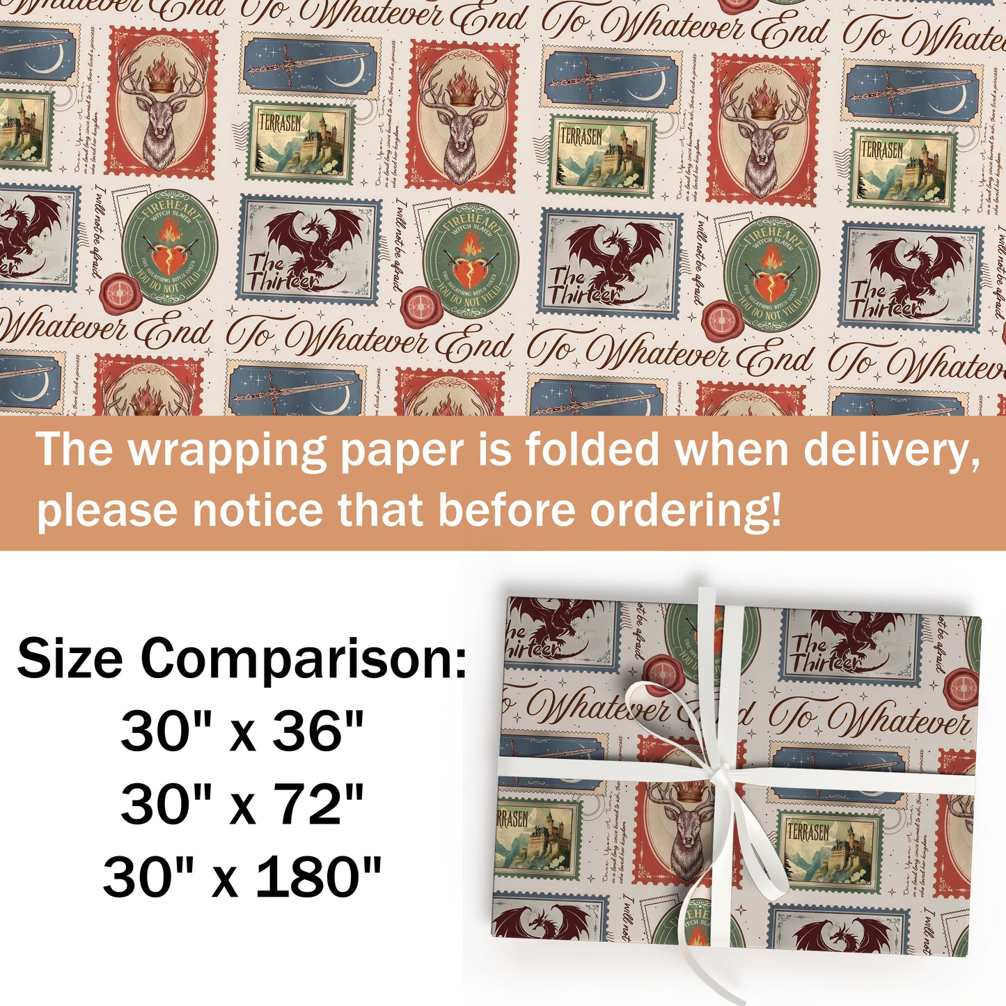 Kingdom of Ash Wrapping Paper