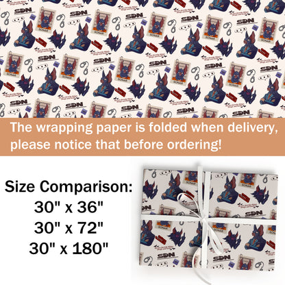 Sonar Dispatch Game Wrapping Paper