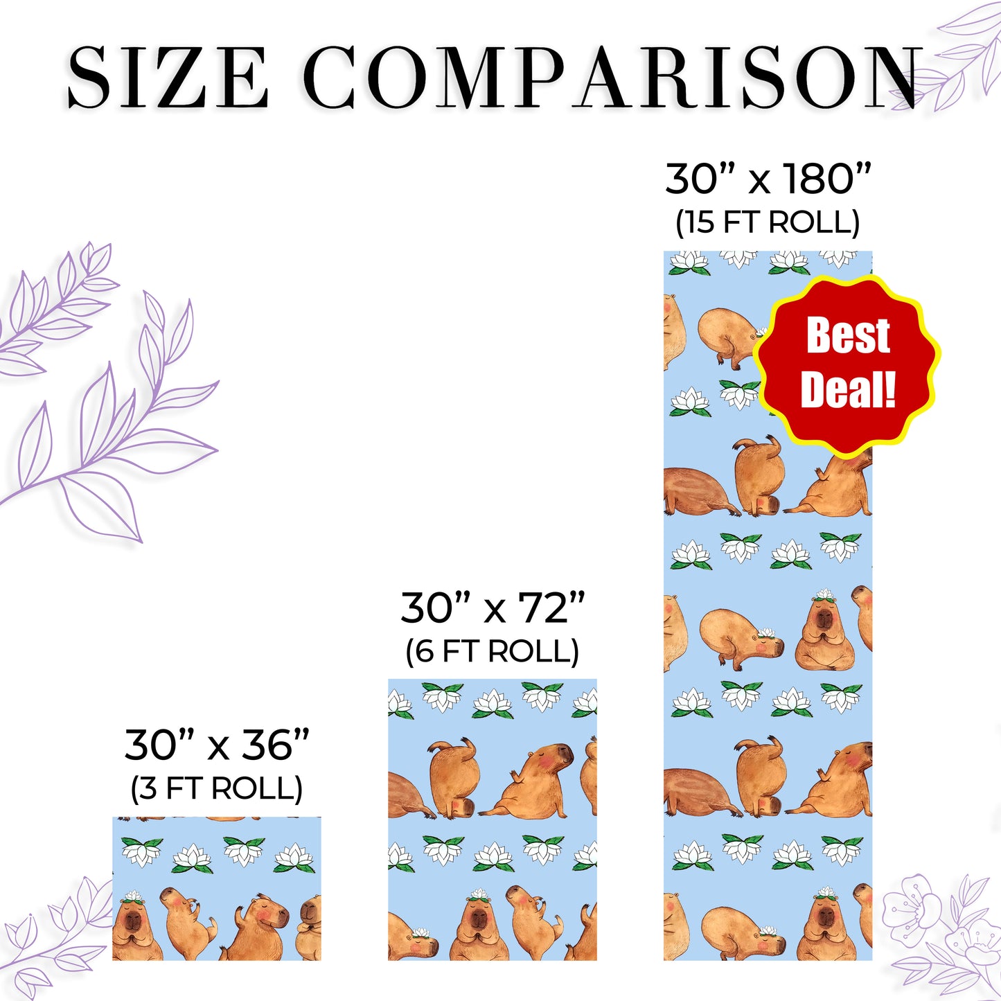 Capybara Gift Wrapping Paper