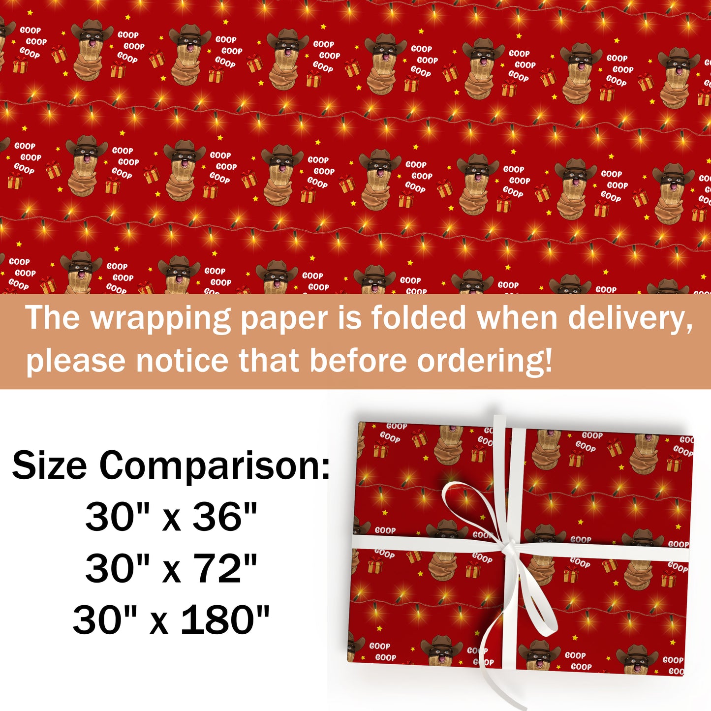 Peanut Wrapping Paper