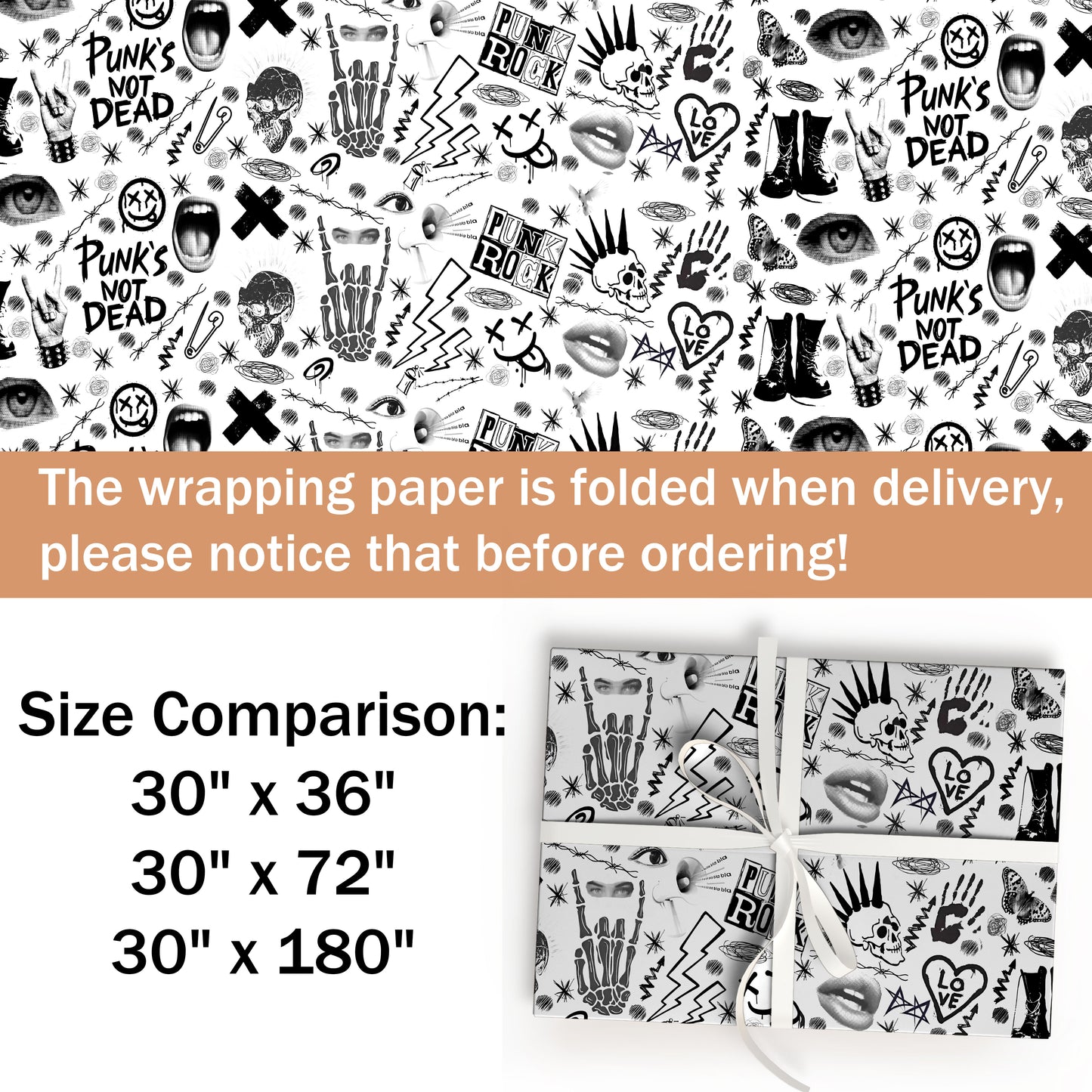 Sleep Token Wrapping Paper For Fan