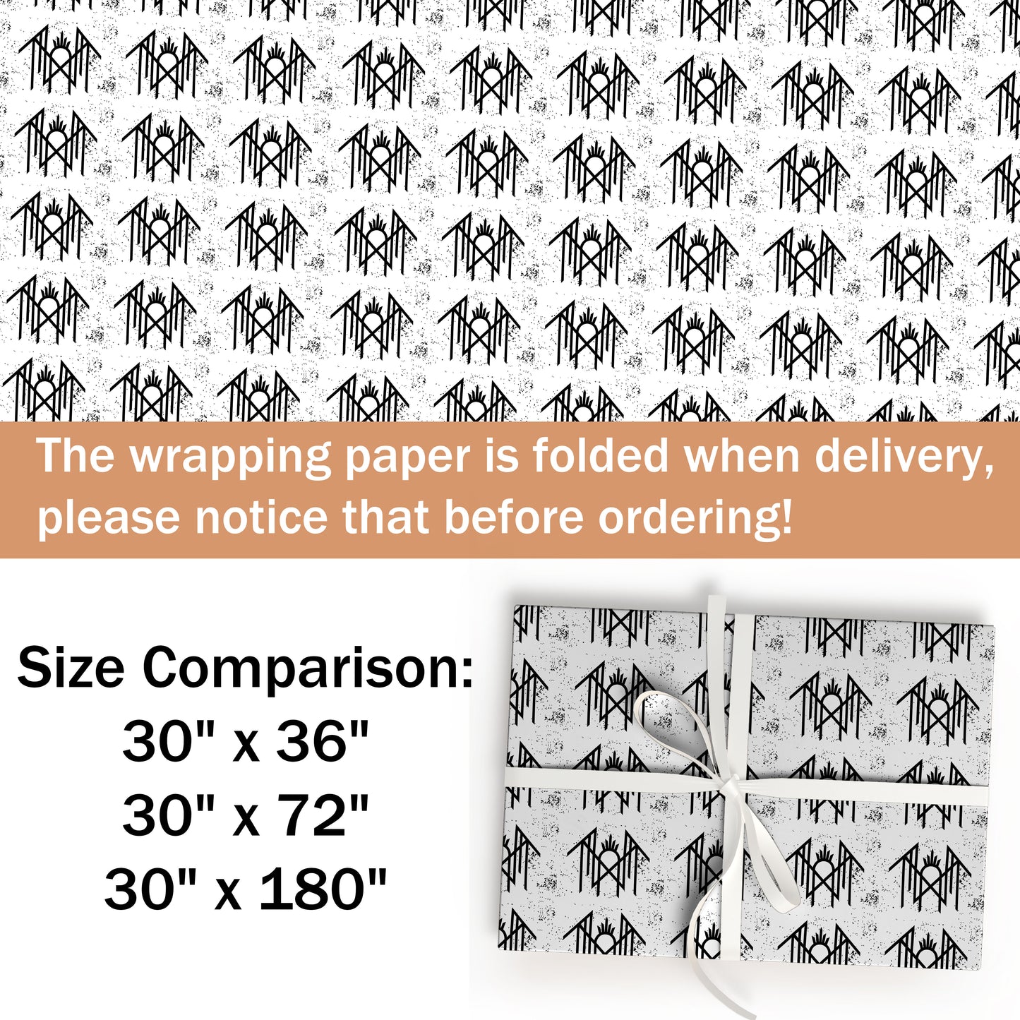 Sleep Token Wrapping Paper Roll