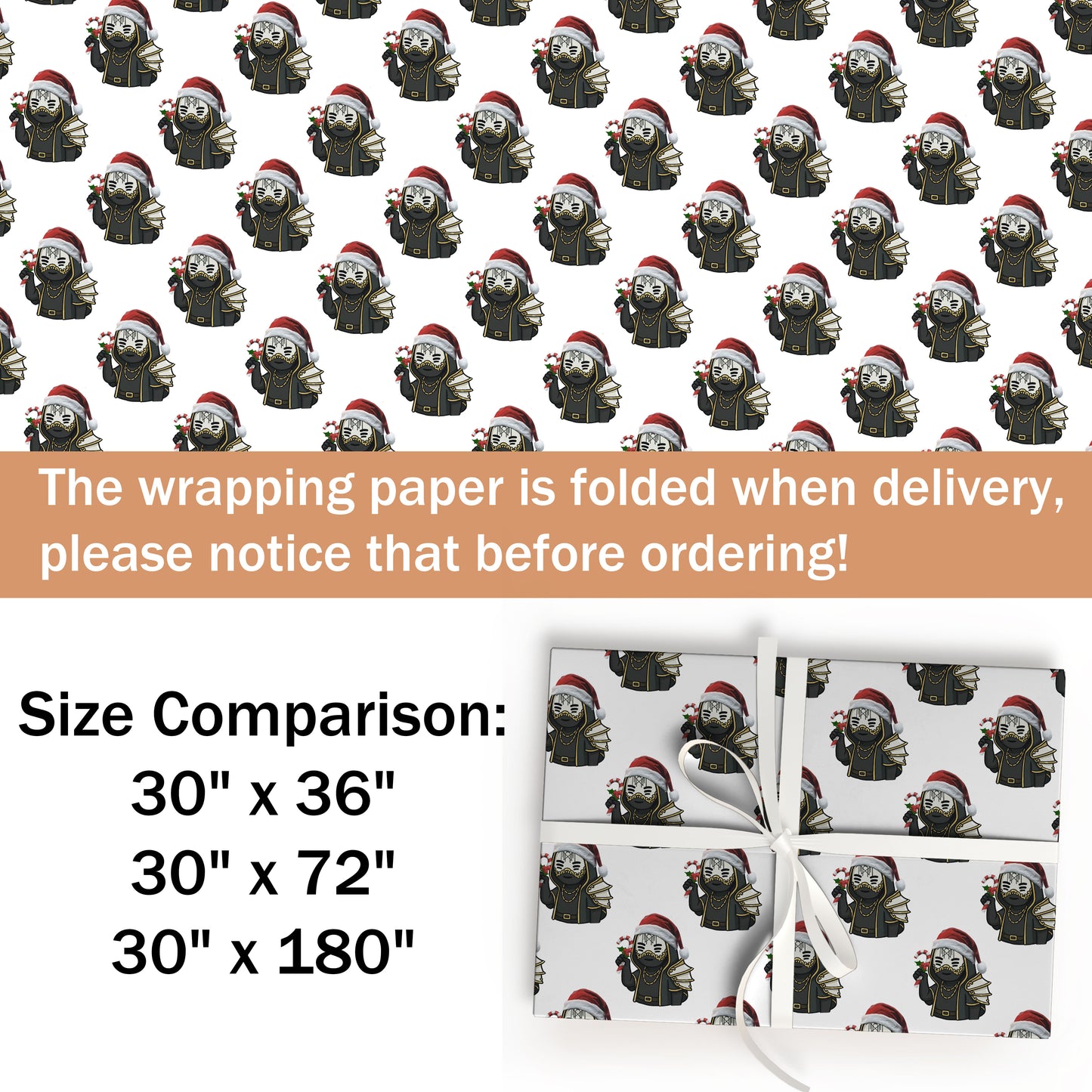 Sleep Token Wrapping Paper Birthday Gift