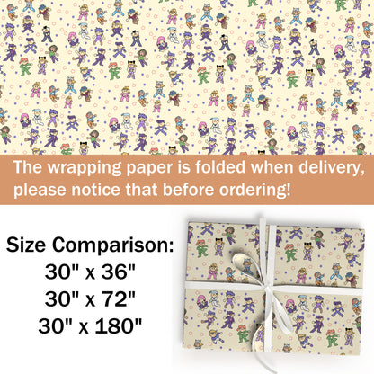 JoJo's Bizarre Adventure Wrapping Paper