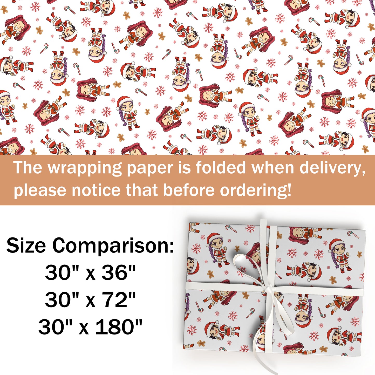 Demon Hunters K-pop Wrapping Paper