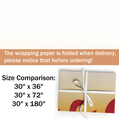 Demon Slayer Rengoku Wrapping Paper