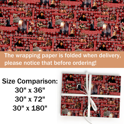 Yippee-ki-yay? ?Die Hard Christmas Wrapping Paper Roll