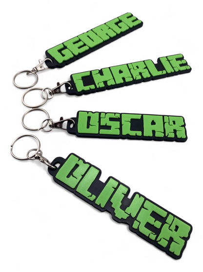 Custom Keychain, Backpack Tag