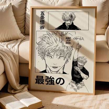 Satoru Gojo Anime Art