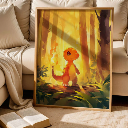Charmander Pokémon Poster